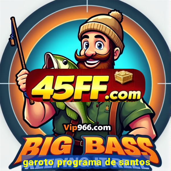 garoto programa de santos